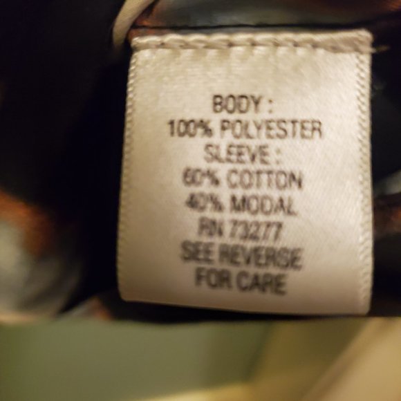 Simply Vera Abstract Top - Picture 4 of 7